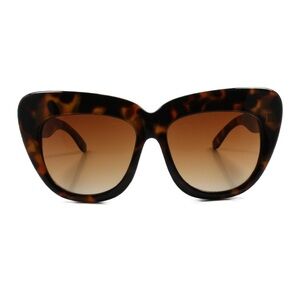 Vintage Retro Pinup Cat-Eye Sun Glasses  Tortoise Frame Audrey Hepburn Beach